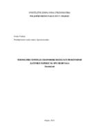 Tehnološki činitelji i ekonomski rezultati proizvodnje začinske paprike na OPG Škorvaga