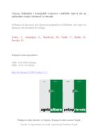 Influence of physical and chemical properties of different soil types on optimal soil moisture for tillage