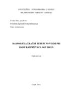 RASPODJELA ZRAČNE STRUJE PO VISINI PRI RADU RASPRŠIVAČA AGP 200 EN