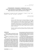 STRAWBERRY (FRAGARIA X ANANASSA DUCH) LEAF ANTIOXIDATIVE RESPONSE TO BIOSTIMULATORS AND REDUCED FERTILIZATION WITH N AND K