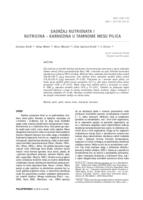 SADRŽAJ NUTRIENATA I NUTRICINA – KARNOZINA U TAMNOME MESU PILIĆA