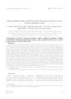 Blood metabolic profile and acid base status of lactating Travnik ewes in an extensive production system