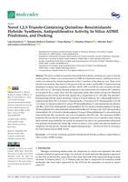 Novel 1,2,3-Triazole-Containing Quinoline–Benzimidazole
 Hybrids: Synthesis, Antiproliferative Activity, In Silico ADME
 Predictions, and Docking