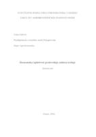 prikaz prve stranice dokumenta Ekonomska isplativost proizvodnje sadnica trešnje