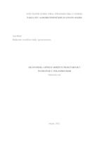prikaz prve stranice dokumenta Ekonomski aspekti održive proizvodnje i potrošnje u poljoprivredi