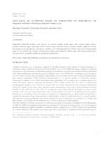 prikaz prve stranice dokumenta INFLUENCE OF NUTRITION MEDIA ON FORMATION OF PERITHECIA OF Diaporthe helianthi (Phomopsis helianthi) Munt.-Cvet.