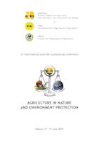 prikaz prve stranice dokumenta AGRICULTURE IN NATURE AND ENVIRONMENT PROTECTION, 2nd international scientific/professional conference