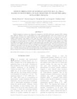 prikaz prve stranice dokumenta DEFICIT IRRIGATION OF SOYBEAN (GLYCINE MAX. (L.) Merr.) BASED ON MONITORING OF SOIL MOISTURE, IN SUB-HUMID AREA OF EASTERN CROATIA