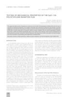 prikaz prve stranice dokumenta Testing of mechanical properties of the VpCI-126 polyethylene inhibitor film